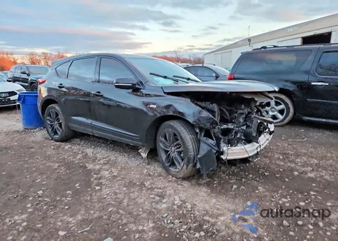 2020 Acura Rdx A-Spec z USA, uszkodzony, nr VIN 5J8TC2H68LL028366